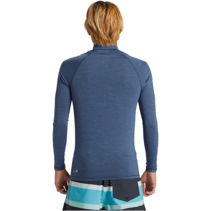 Quiksilver Mnner 2024 Everyday UPF50 Langarm-Lycra-Weste AQYWR03131 - Vintage Indigo Heather